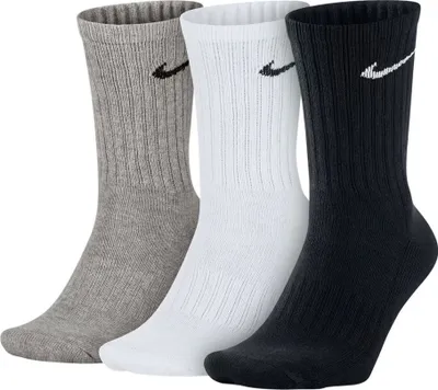 Produktbild von 3 Paar Nike Sportsocken Tennis Socken Crew Gr. 34 - 50, Bekleidungsgröße:M