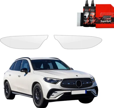 Zdjęcie produktu dla Folia ochronna 2w1 Grizz Protector do reflektorów – Mercedes-Benz GLC C254 (2023-2025)