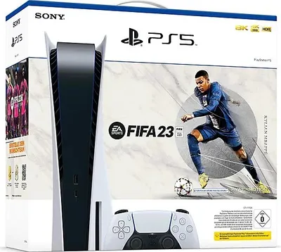 Produktbild von Sony Playstation 5 PS5 Disc Bundle Edition inkl. den Spielen FIFA23 & Gran Turismo 7