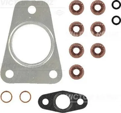 Produktbild von REINZ 04-10013-01 Montagesatz Turbolader für RENAULT MASTER II Kasten (FD) MASTER II Pritsche/Fahrgestell (ED/HD/UD) MASTER II Bus (JD) für OPEL