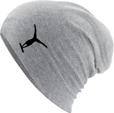 Produktbild von Huuraa Beanie Schwebebalken Turnen Heather Grey One Size Baumwolle und Elasthan Mütze Geschenkidee