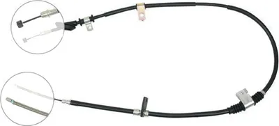 Produktbild von A.B.S. Handbremsseil Seilzug Feststellbremse für HYUNDAI COUPE (RD) Hinten Links K14067