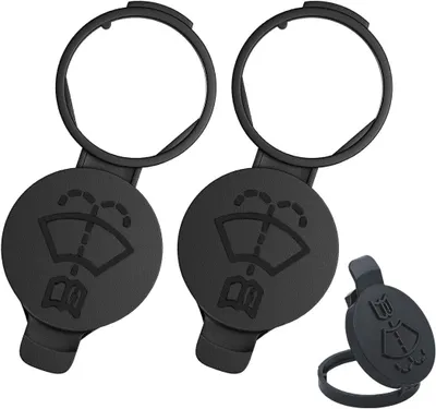 Produktbild von Wischwasserbehälter Deckel, 2 Stücke, schwarzer Kunststoff, für Auto