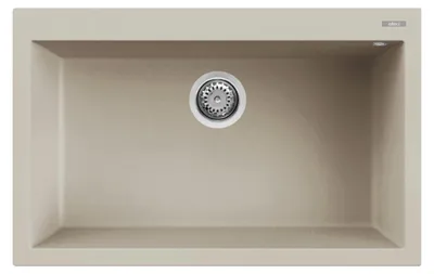 Immagine prodotto di Elleci QUADRA 130 Lavello montato su piano Rettangolare Granitek