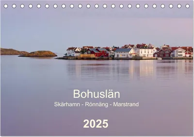 Produktbild von Bohuslän. Skärhamn - Rönnäng - Marstrand (Tischkalender 2025 DIN A5 quer), CALVENDO Monatskalender