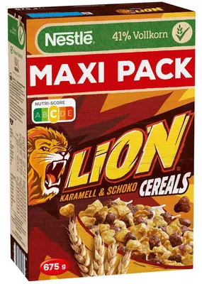 Produktbild von Lion Cereals Karamell & Schoko 675g