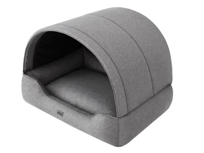 Imagen del producto de Cama para perros y caseta para perros PROMPTER (82x58 cm) | Cama para gatos, caseta para perros, cama para mascotas, caseta para perros, cojín para perros, sofá para perros | Doggy