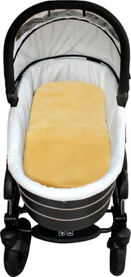 Produktbild von Heitmann Felle Lammfelleinlage, geschoren Größe ca. 73 x 33 cm Farbe: Gold-Beige 1569