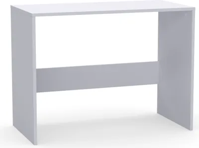 Produktbild von Brüder-Möbel | Schreibtisch Weiß - 100 x 75 x 50 cm - Kompakter Bürotisch - Für Büro, Home Office, Kinderzimmer