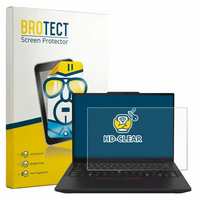 Produktbild von Für Lenovo ThinkPad T14 Gen 7 Schutzfolie BROTECT Displayschutz Display Schutz Folie Klar Transparent