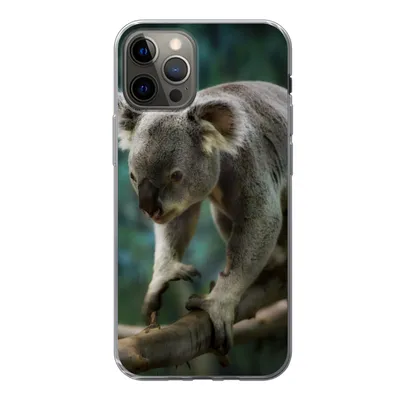 Produktbild von MuchoWow® Handyhülle Schutzhülle Hülle für iPhone 13 Pro Koala - Baum - Klettern - Kinder - Jungen - Mädchen Silikon Softcase Handy Hülle - Handy-Tasche