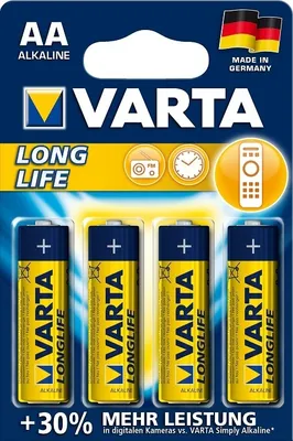 Obrázok produktu pre Originálna mikrobatéria VARTA Longlife 4106 Mignon AA, 36633