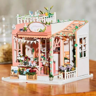 Obrázok produktu pre Miniatúrny domček - Očarujúce kvetinárstvo