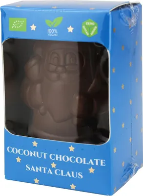 MIKOŁAJ Z CZEKOLADY KOKOSOWEJ BEZ DODATKU CUKRÓW BIO 75 g - COCOA