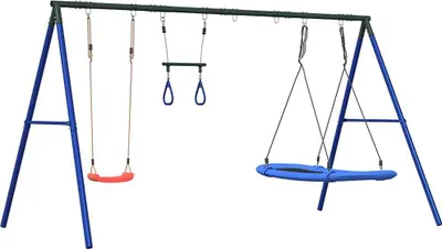 Produktbild von vidaXL Schaukel-Set mit Schaukelsitz Trapez und Nestschaukel