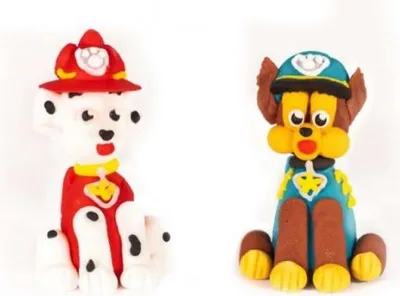 Produktbild von Pfote Patroll Chase und Marshall Zucker Figur - K Dekor