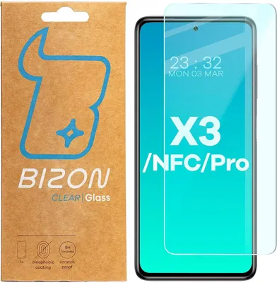 Produktbild von Szkło hartowane Bizon Glass Clear 2 do Xiaomi Poco X3 / NFC / Pro