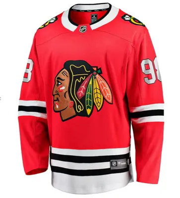 Produktbild von Fanatics Official Licensed Jersey Chicago Blackhawks #98 BEDARD, Größe:XXL