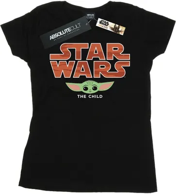 Produktbild von Star Wars - "The Mandalorian The Child" T-Shirt für Damen BI43020 (S) (Schwarz)