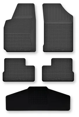 Zdjęcie produktu dla Dywaniki gumowe z tunelem do Mitsubishi 3000GT 1994-2001 (coupé) – 5 szt., czarne, dobierane – Wielganizator Semi-Universal