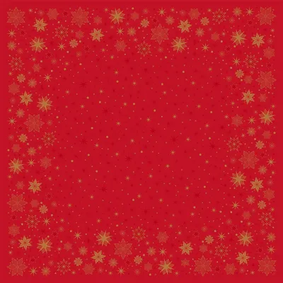 Produktbild von 100x Duni Dunisilk®-Mitteldecke 84 x 84 cm Stargazing Red