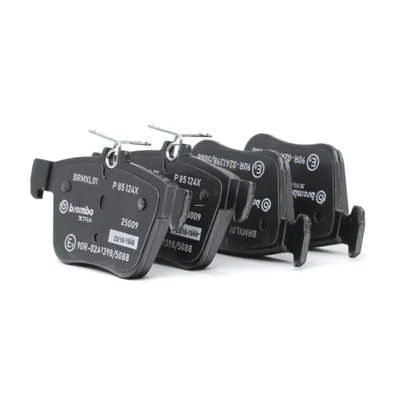 Produktbild von BREMBO Bremsbeläge Satz Hinten für VW Golf VII Schrägheck (5G1, BQ1, BE1, BE2) P 85 124X