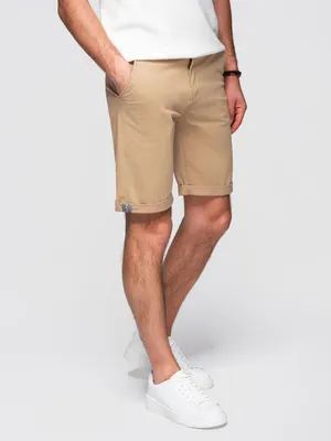 Immagine prodotto di Pantaloni cargo da uomo OMBRE, vestibilità ampia, modello classico OM-SRCS-0197, beige, XXL