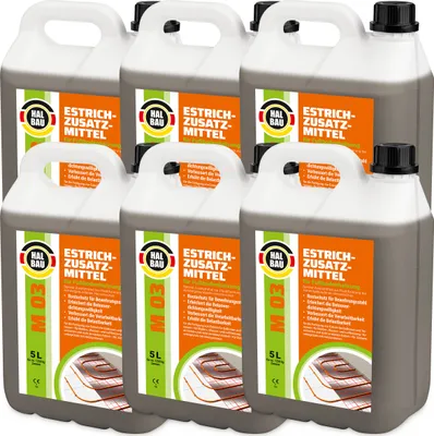 Produktbild von Estrichzusatzmittel 30L für Fußbodenheizung Heizestrichen Beton Plastifizierer Heizsysteme M03