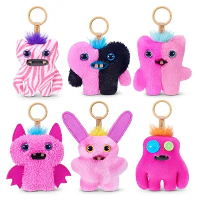Produktbild von Fuggler Funny Ugly Monster - Schlüsselanhänger - Baby Pinkles - Serie 1 - 1 Stück