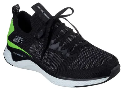 Produktbild von Skechers Sport Mens SOLAR FUSE Sportschuhe Herren Schwarz, Schuhgröße:42 EU