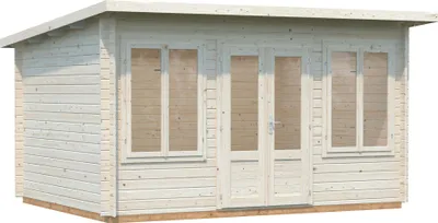 Produktbild von Palmako Gartenhaus Lisa 11,5 m² - 34 mm Transparent tauchimprägniert