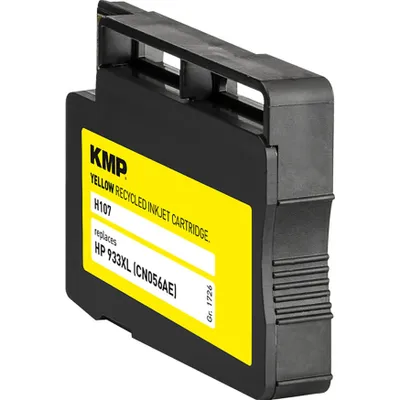 Produktbild von KMP Tintenpatrone passend für HP 933XL Yellow CN056AE