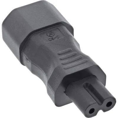 Obrázek produktu pro InLine 16723C, C14, C7, 2,5 A, Černá, Samec/samice, 30 mm