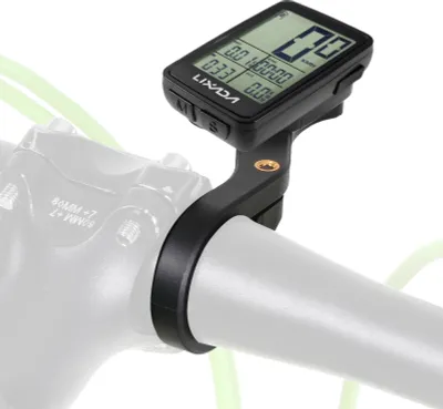 Obrázok produktu pre Lixada USB dobíjateľný bezdrôtový počítač na bicykli tachometer s držiakom počítača