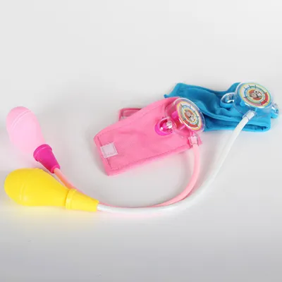 Image de Tension artérielle Enfants Jeu de rôle Simulation Stéthoscope Médical Apprentissage Pédagogique
