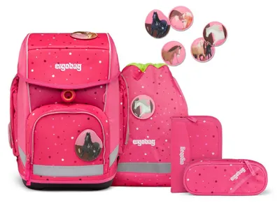 Produktbild von Ergobag Cubo Schulranzen-Set Urlaub auf dem ReitBärhof (5-tlg.)