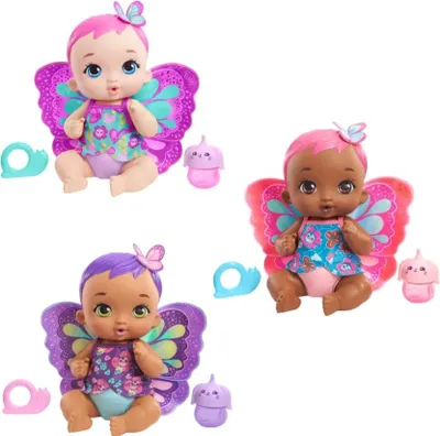 Produktbild von My Garden Baby Schmetterlings-Baby Puppe - Violetter Schmetterling