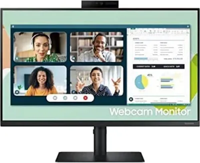 Produktbild von Monitor Samsung LS24A400VEUXEN 24" FHD IPS LED