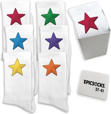 Produktbild von epicsocks Star Parade Socken in 37-41 im