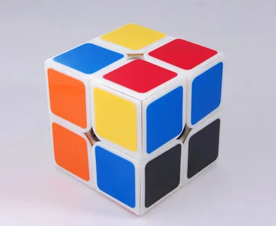 Zdjęcie produktu dla Oostistfun WitTwo typ C 2x2x2 Cube Puzzle zabawki (biały) + jedna torba