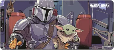 Produktbild von Star Wars: The Mandalorian Mousepad (80 x 35 cm)