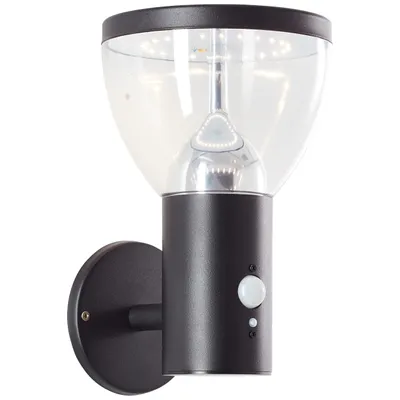 Produktbild von LED Außen Wandlampe, Solar, Bewegungsmelder, 25x16x18 cm, 3 W, 430 lm