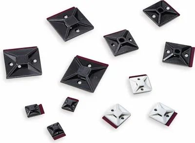 Zdjęcie produktu dla Hellermann Tyton MB3APT-A, Czarny, Poliamidowy, 100 szt., RoHS, 19 mm, 19 mm