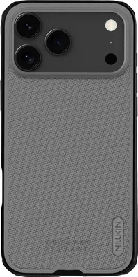 Produktbild von Nillkin, Hülle für iPhone 17 Pro Max Bi-Material Design Modell Super Frosted Pro, Schwarz transparent