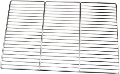 Produktbild von "Grillclub" Edelstahl Grillrost 67 x 40 cm, 10mm lichter Stababstand, Ø Stäbe 4 mm