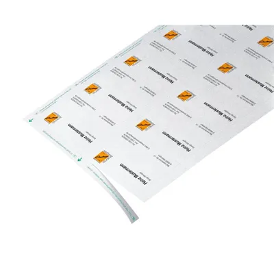 Produktbild von SIGEL DP830 Visitenkarten, microperforiert, 185 g/m², hochweiß, 150 Stück