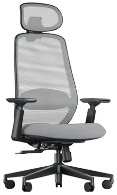 Produktbild von Ergonomischer Bürostuhl mit Lendenstütze und Verstellbaren Funktionen