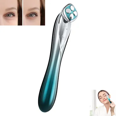Produktbild von Augenmassagegerät Mikrostrom Gesichtsgerät,Haut T-ighten Maschine Anti Aging Gerät,Hautpflegegerät für Augenbeutel,Augenringe,Reduziert Falten Linien