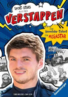 Obrázek produktu pro Sport-Stars. Alles über Verstappen. Vom Rennfahr-Talent zum Megastar