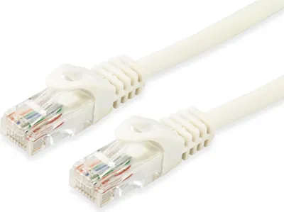 Obrázek produktu pro Equip Patchkabel Cat6A      U/UTP 2xRJ45  1.50m    weiß LSZH Polybeutel